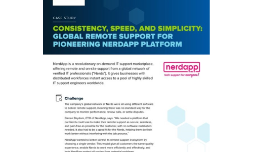 Consistentie, snelheid en eenvoud: wereldwijde externe ondersteuning voor baanbrekende en nerdapp -platform
