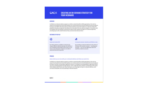 Het creëren van een on-demand strategie voor uw webinars