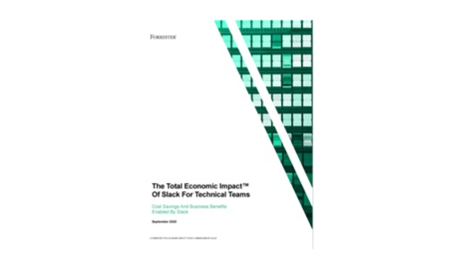 De Total Economic Impact â„¢ van Slack voor technische teams
