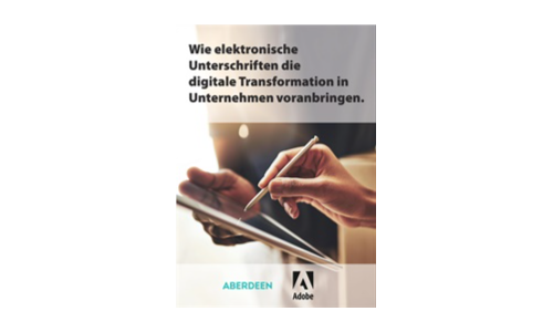 Met Elektonische Unterschriften Digitale Transformatie in Unternehmen Voranbringen